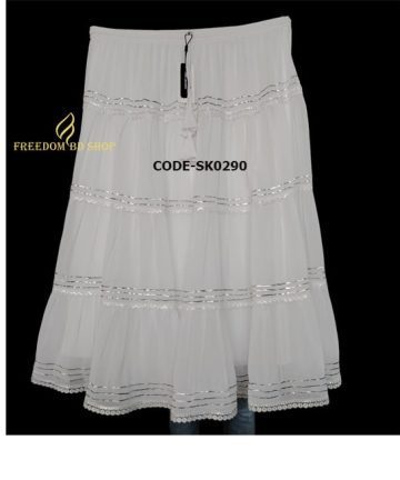 Fashionable Georgette Long Skirt